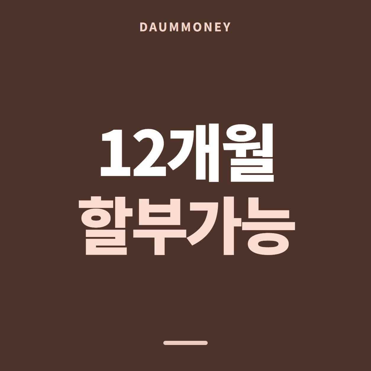 12개월 할부가능